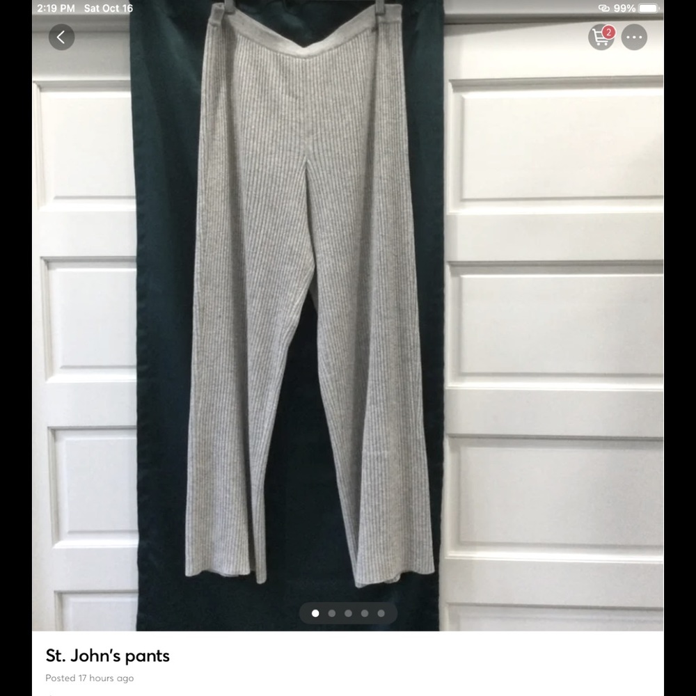 St. John Cashmere pants
